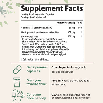 Nuvea Complete NAD+ Protocol - 1000mg+1000mg