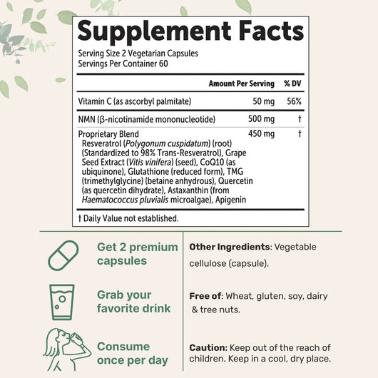 Nuvea Complete NAD+ Protocol - 1000mg+1000mg
