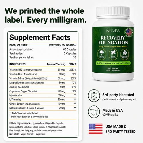 Nuvea Restore Protocol — GLP-1 Companion Formula