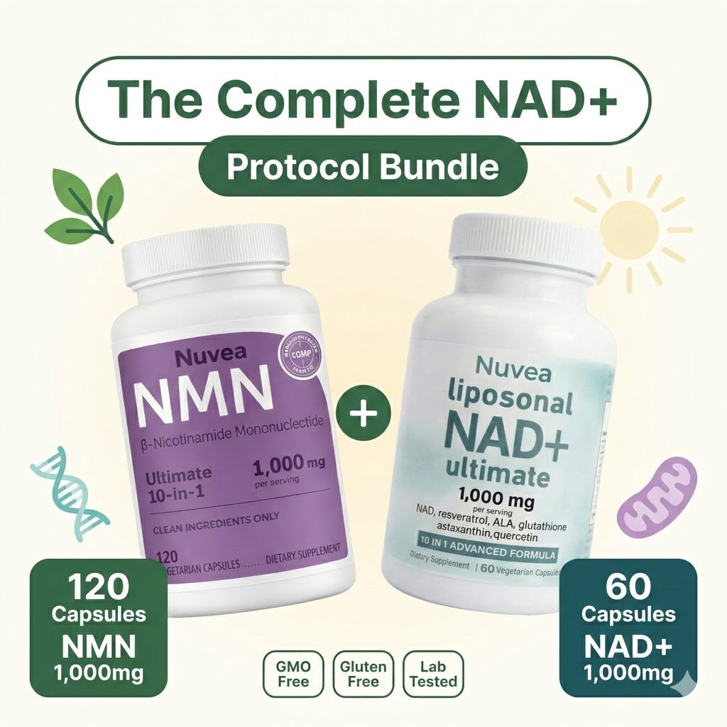 Nuvea Complete NAD+ Protocol - 1000mg+1000mg